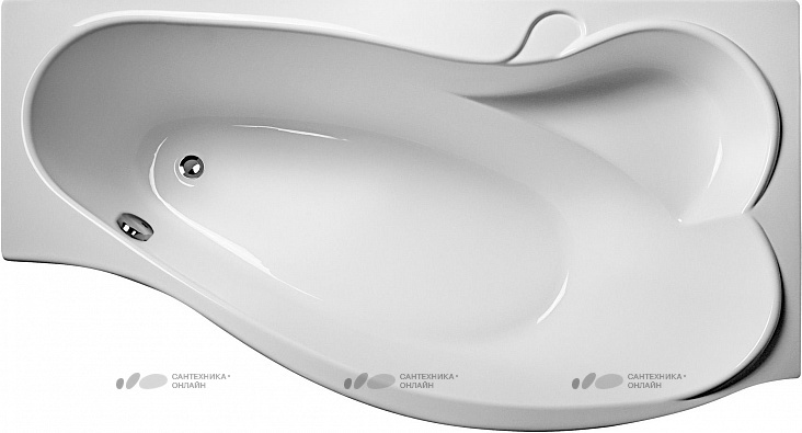 Комплект 1MarKa Gracia R 170 см акриловая ванна